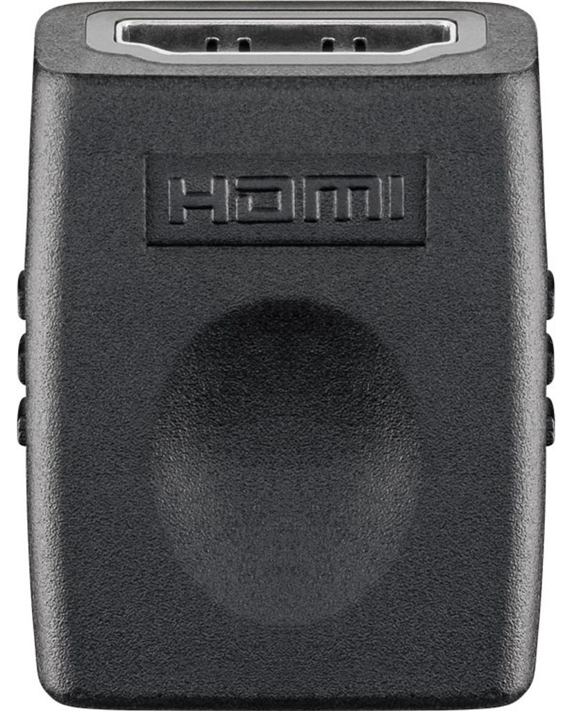 goobay HDMI Adapter Kupplung vernickelt schwarz (Bulk) Immagine del prodotto 