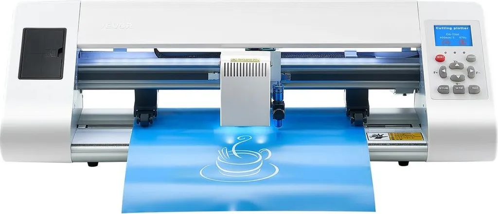 Machine de découpe vinyle pour création de stickers et flocage t-shirt