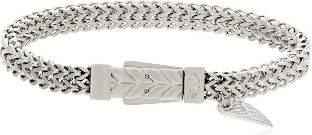 Bracelet Homme AN Jewels en Métal Argenté - Bijou Élégant et Robuste