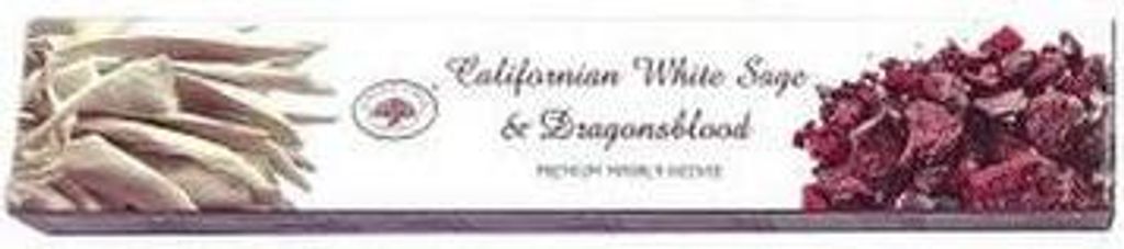 Räucherstäbchen Green Tree "Californian White Sage & Dragonsblood" 15gr.