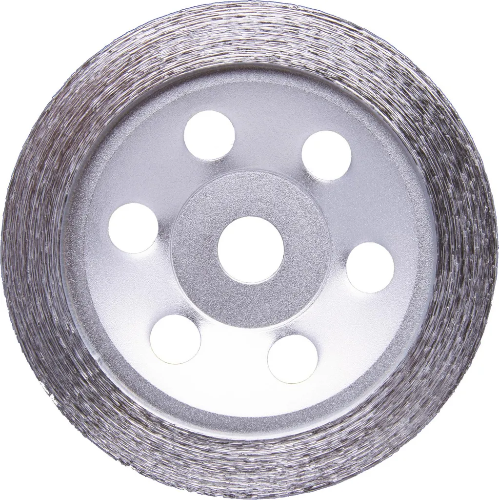 Meule diamantée argentée Makita 110mm avec segment lisse de précision