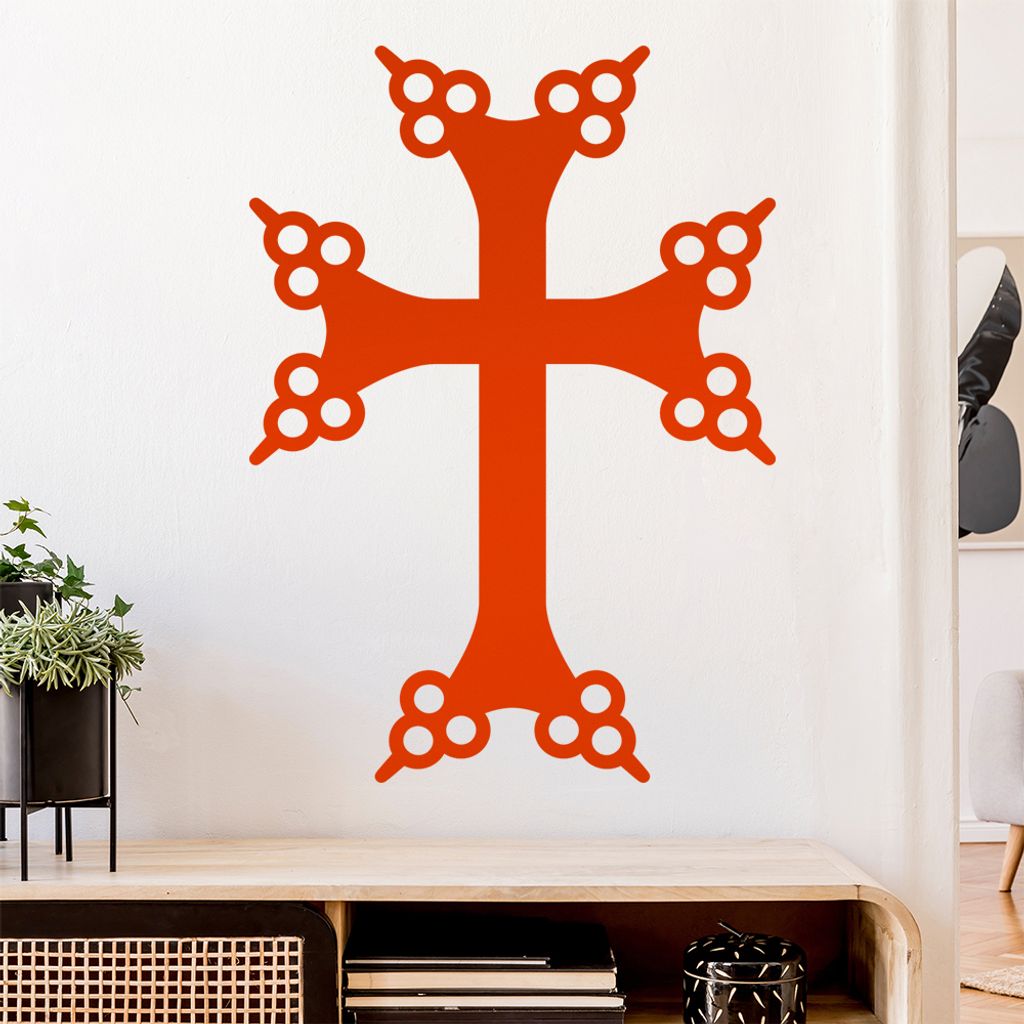 Chatschkar Wandtattoo Wandaufkleber Wall Sticker - Dekoration, Küche, Wohnzimmer, Schlafzimmer, Badezimmer