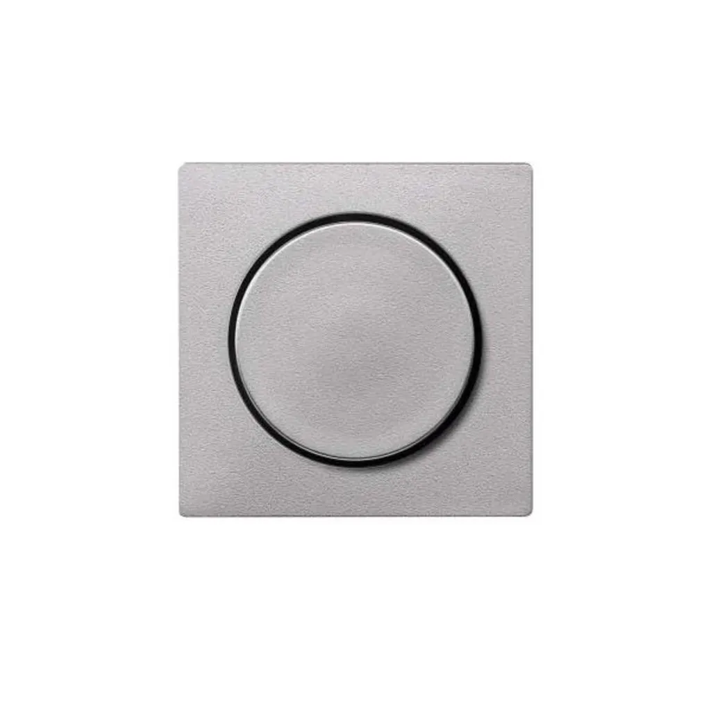 Bouton Rotatif Variateur Merten Système M Alu Mat Haute Qualité Robuste