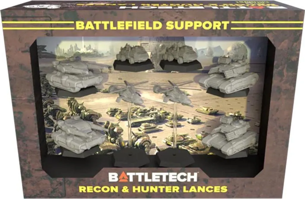 Extension BattleTech Battlefield Support pour Stratégie et Reconnaissance