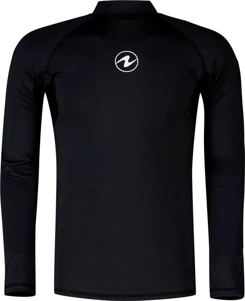 Aqualung Sf Langarm-rashguard Schwarz S Herren Schwarz S