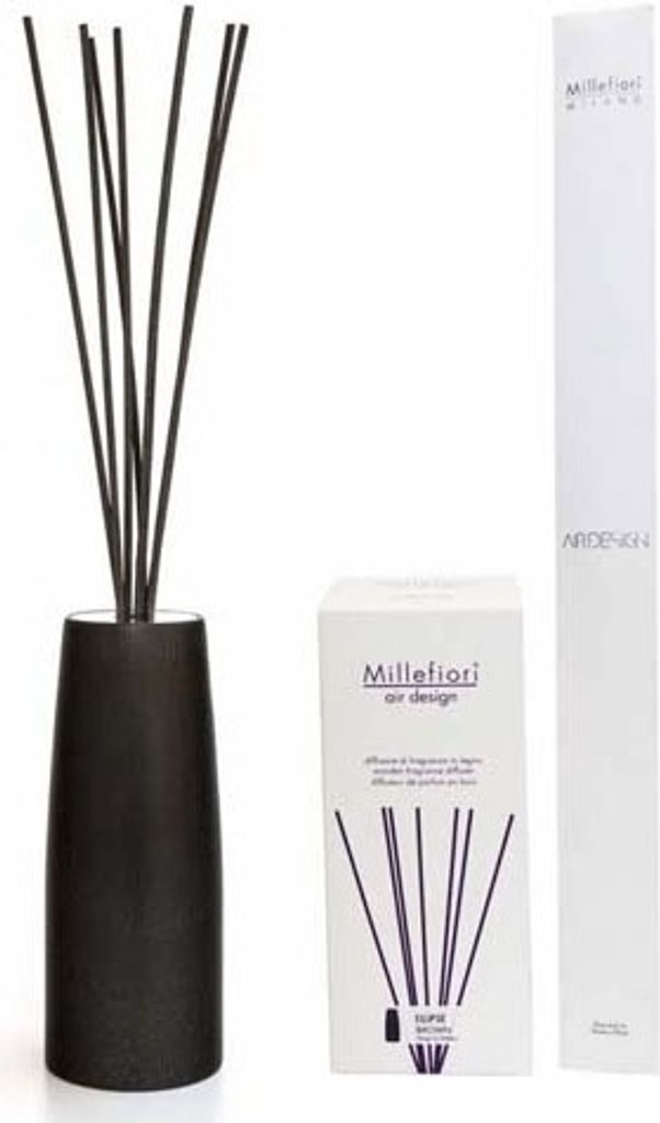 Millefiori Diffuser Wood Air Design rund ohne Raumduft braun 250ml