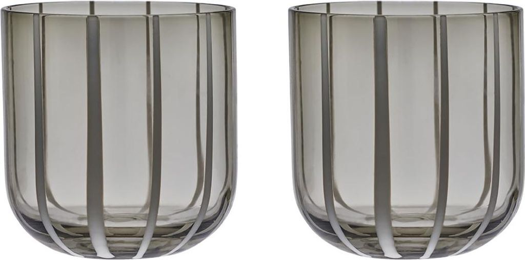 OYOY LIVING Autres verres L8 x W8 x H8.2 gris Image du produit 