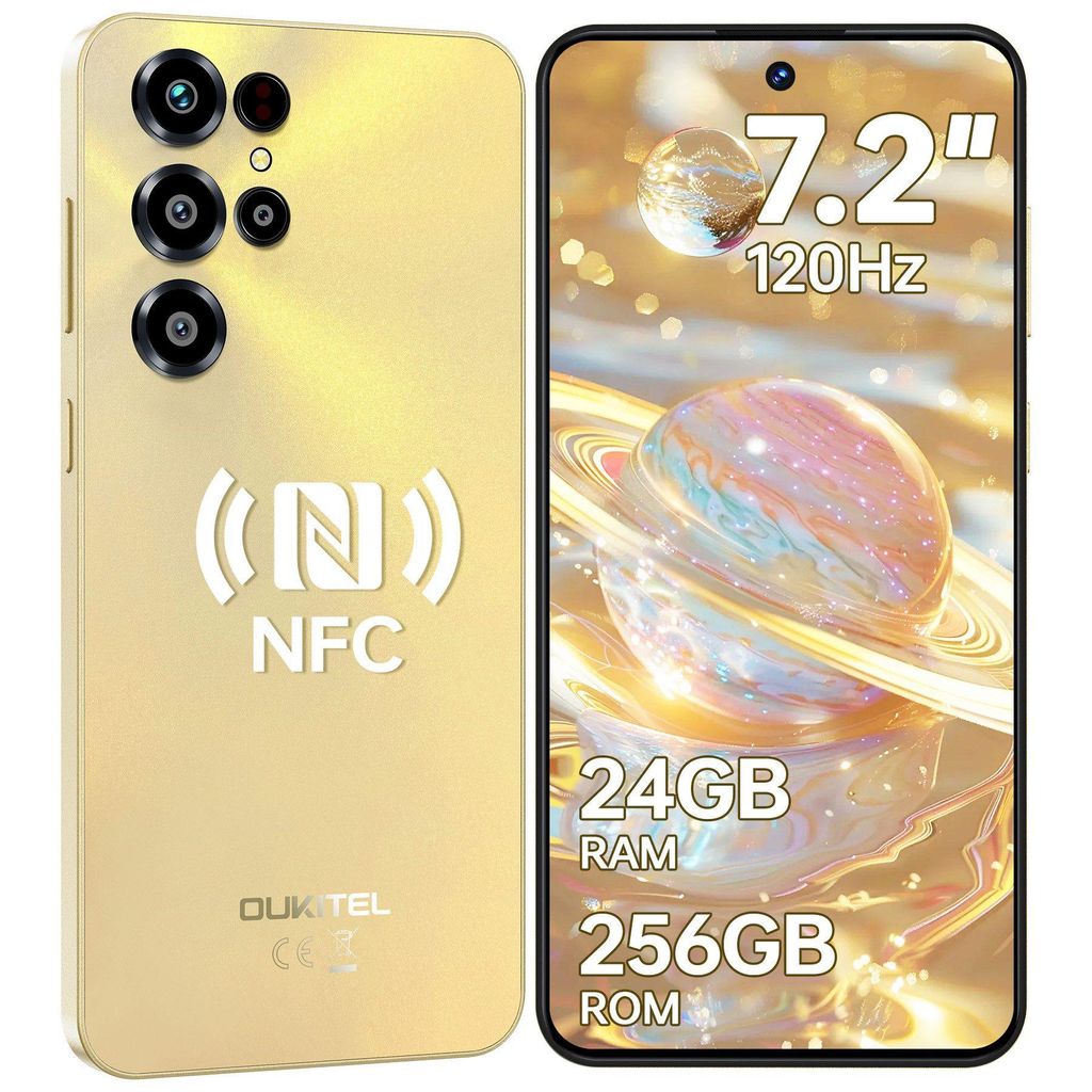 OUKITEL C68 24GB(8+16)+512GB/1TB TF Smartfón bez zmluvy, Obrázok produktu 