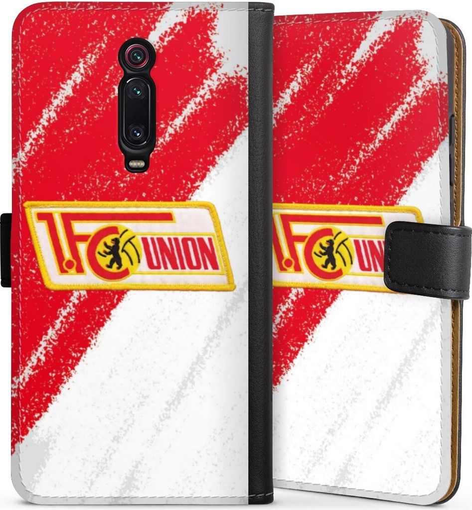 DeinDesign Klapphülle für Xiaomi Mi 9T Handytasche Lederhülle Tasche 1. FC Union Berlin Logo Offizielles Lizenzprodukt