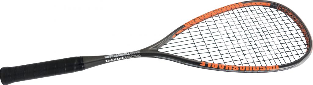 Squash-Schläger Y4000, anthracite-orange