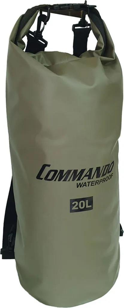 Sacco a Secco 20L HeavyDuty Oliv | Protezione Stagna Bushcraft e Survival