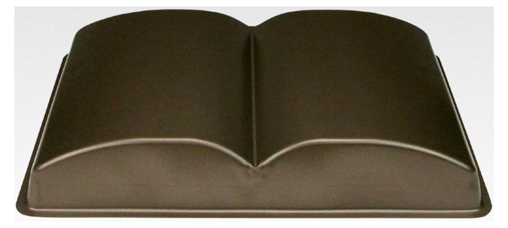 Motivbackform Buch Bibel 37 x 26 cm - geeignet für Kommunion, Hochzeit oder Geburtstagsfeiern - hochwertige Antihaftbeschichtung - PFAS-frei