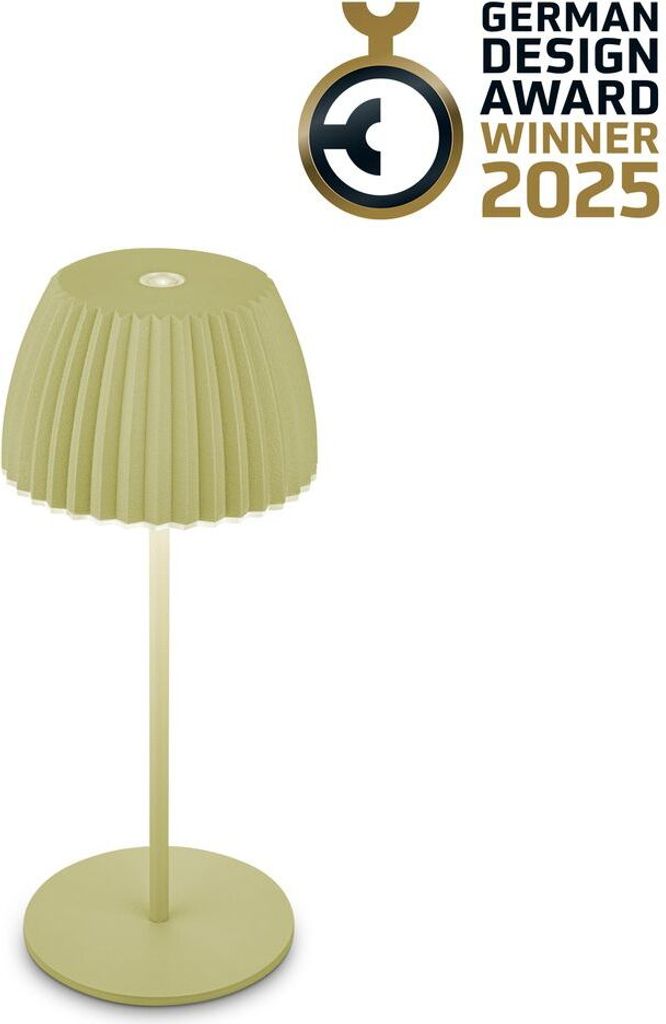 Riffle Mini LED Tischlampe Akku Tischleuchte Dimmbar Produktbild 
