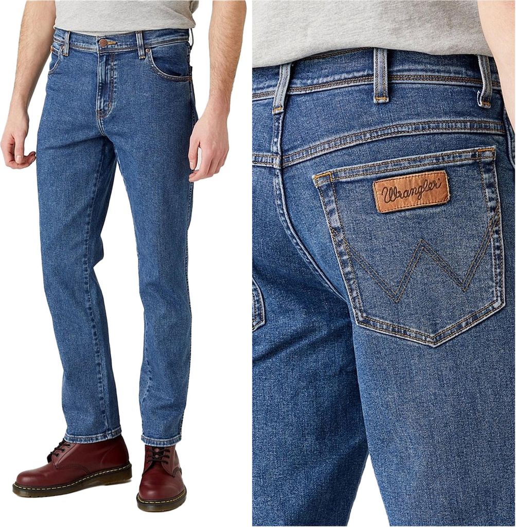 WRANGLER, Herren Jeanshosen, Slim fit, TEXAS SLIM, W35 L30, Produktbild 