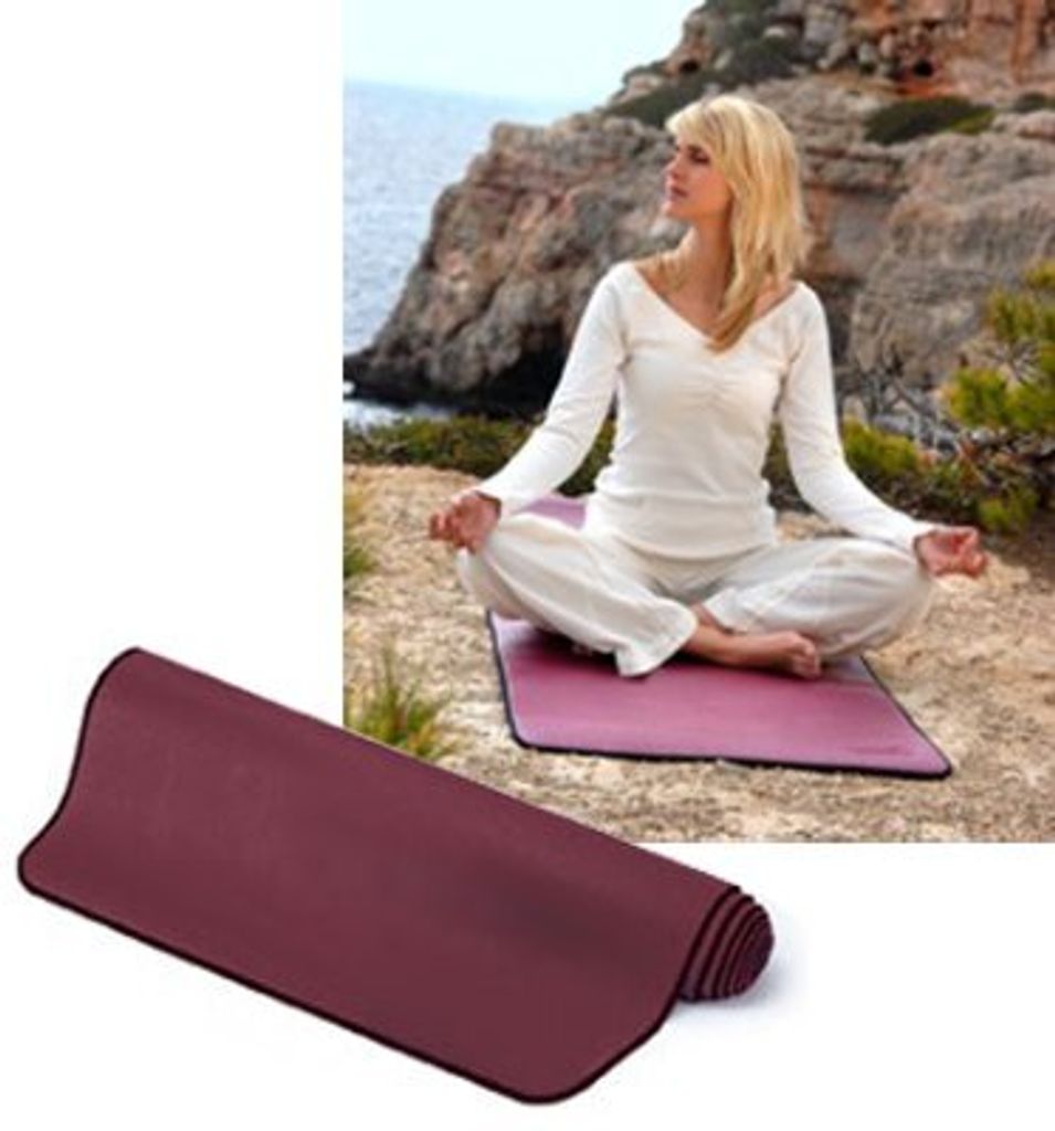 SISSEL Pilates & Yoga Mat, Rot, Einfarbig, 600 mm, 1800 mm, Produktbild 