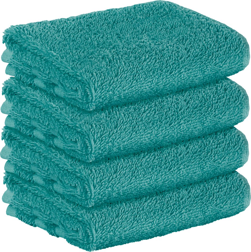 StickandShine 4er SET Premium Frottee Gästehandtuch 30x50 Produktbild 