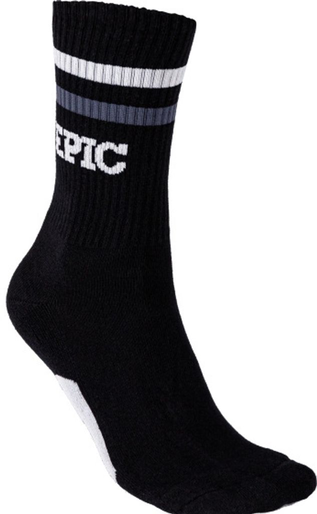Epic Bekleidung Epic Socken, schwarz/weiß für Damen und Herren