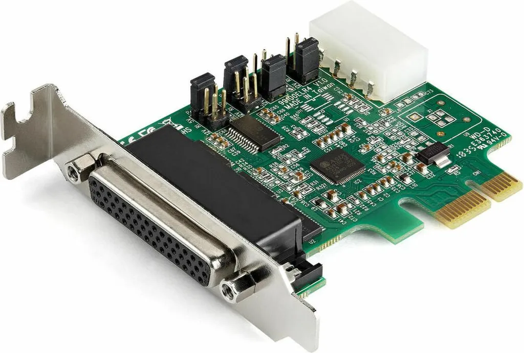 StarTech PEX4S953LP Carte PCI Express vers 4 Ports RS232 Série DB9