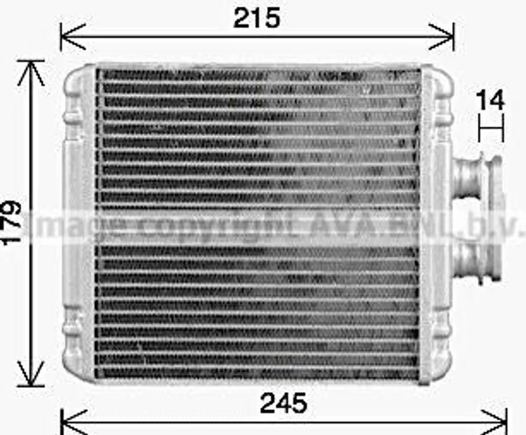 Chauffage d'habitacle pour Seat Ibiza et VW Polo 6R - Remplacement OE