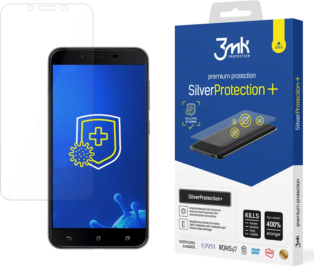 Protezione 3mk SilverProtection+ per Asus Zenfone 3 Max ZC553KL | 400% Strong