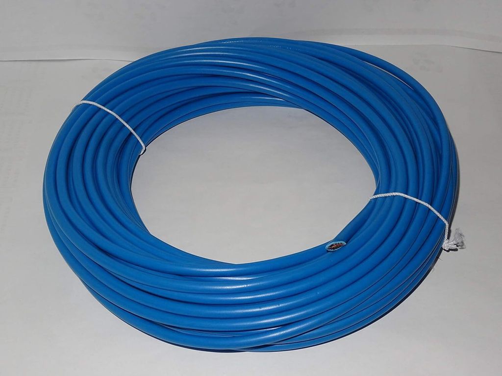 10m 6mm² LAPP Kabel H07V-K Einzelader Litze Leitung Einzelader flexibel (Blau)