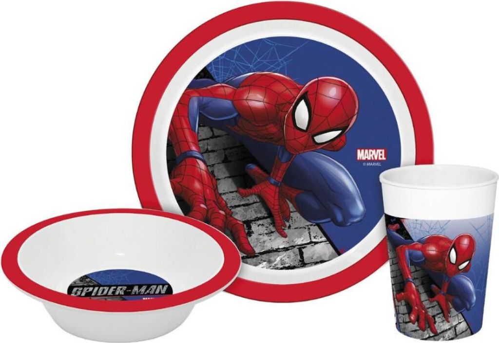 Spiderman - Essensset für Kinder