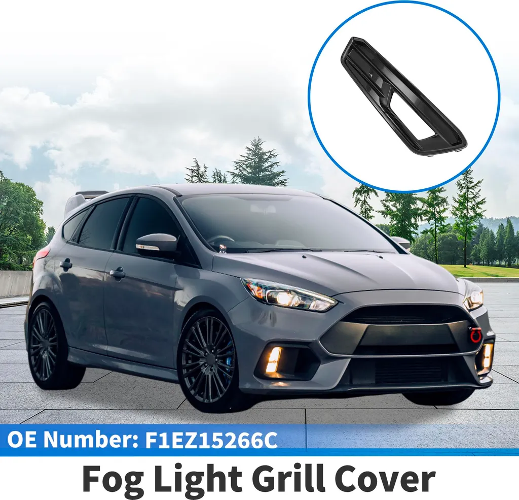 Grille de Phare Antibrouillard Ford Focus ST 2015-2018 Remplacement Droit