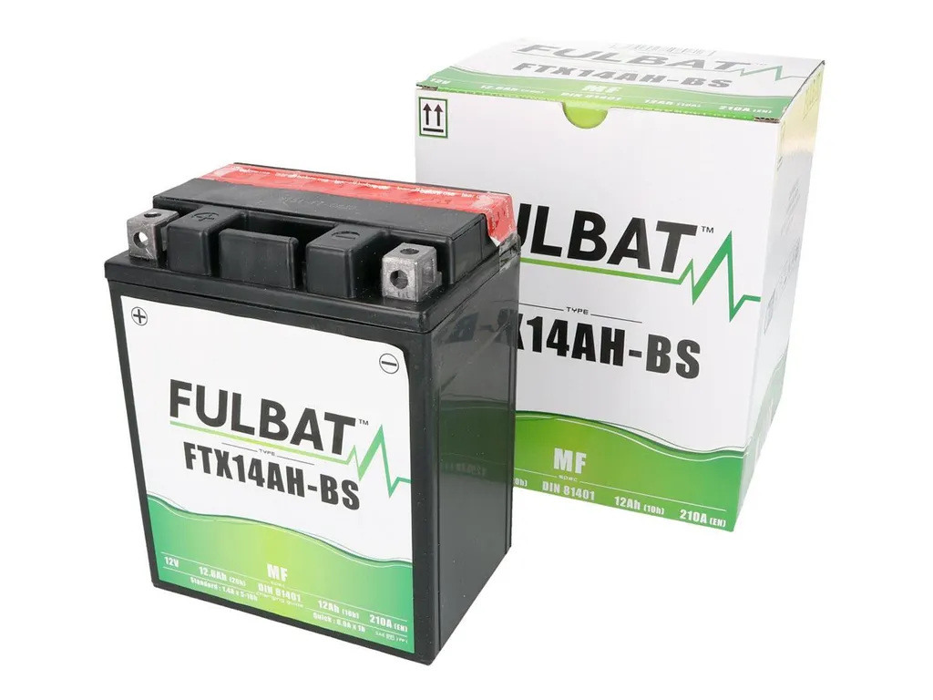 Batteria Moto Fulbat FTX14AH-BS MF - Affidabilità per Lunghi Viaggi
