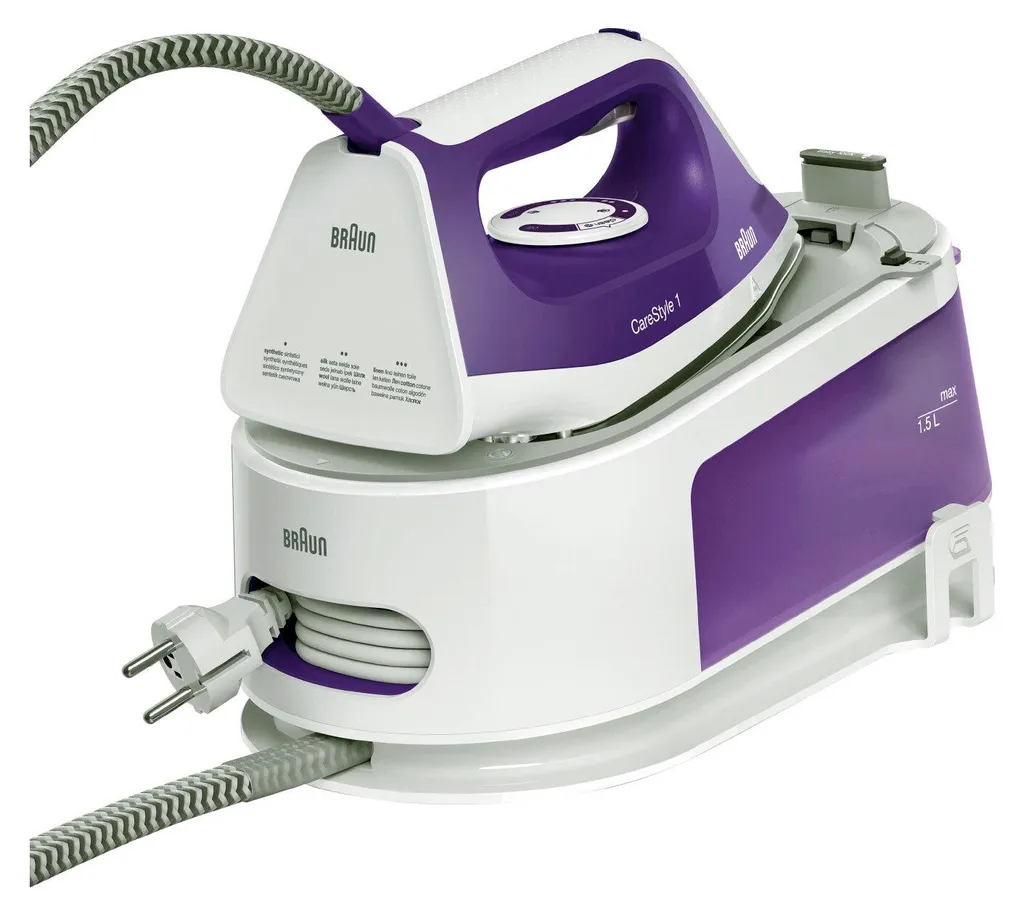 Centrale vapeur à autonomie illimitée Braun CareStyle 1.5L 6 bars