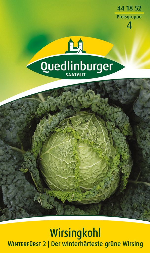 Quedlinburger Saatgut - Wirsingkohl Winterfürst 2 - Samen - Produktbild 