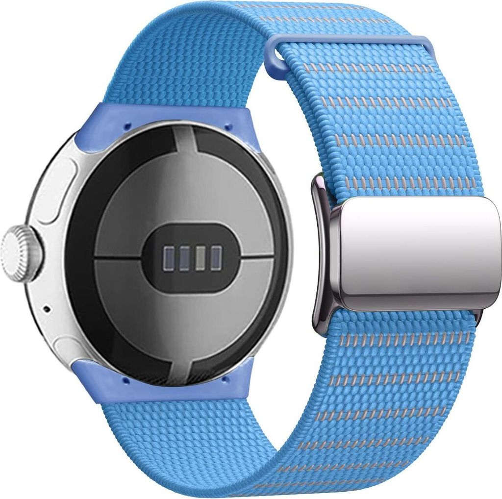 Smartwatch Armband Nylon Google Pixel Watch 4 / 3 / 2 / 1 45mm Magnetverschluss