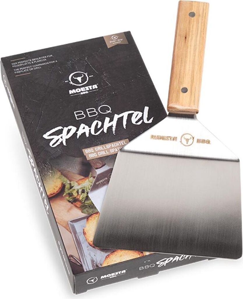 Moesta BBQ Spachtel für BBQ Disk Feuerplatte Pizza-Spachtel Grill-Zubehör