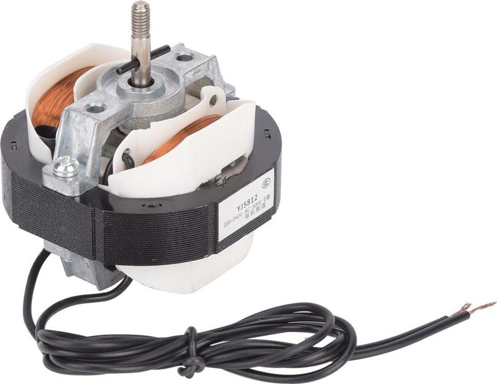 Asynchronmotor komplett aus Kupfer Shaded Pole für 2000W Hochleistungs-Heizlüfter, AC 230V 50Hz