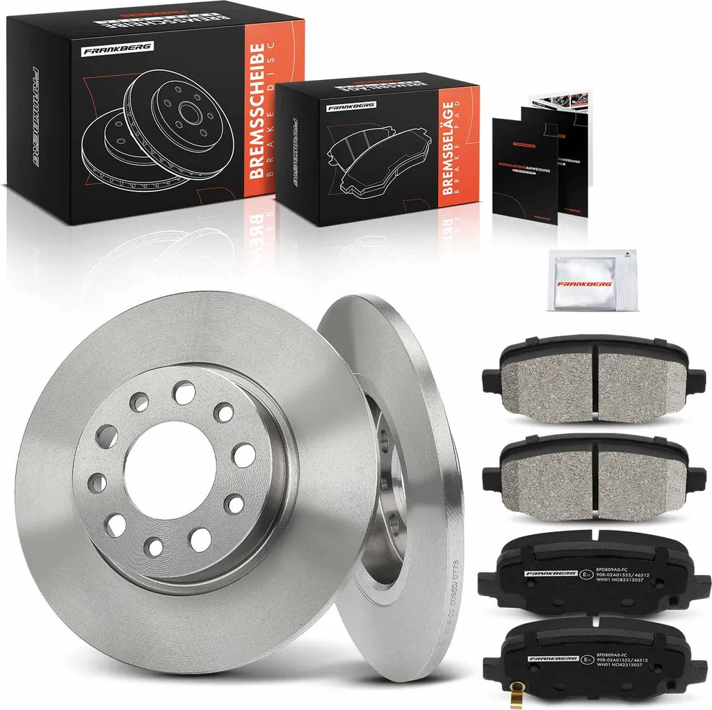 Pack Freins Arrière pour Entretien Fiat 500X et Jeep Renegade SUV 2026