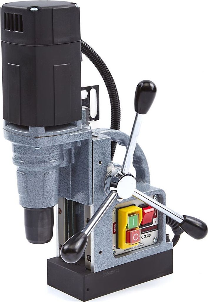 Euroboor ECO.30 Magnet Kernbohrmaschine, Weldon Aufnahme, Kernbohrer Ø 12 - 30 mm, im Koffer inkl. Zubehör