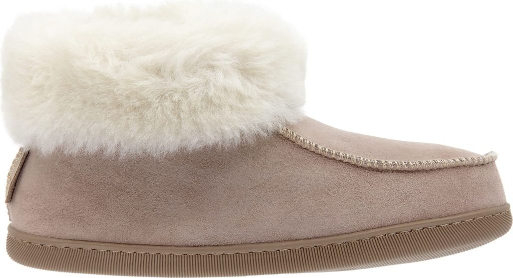 Vanuba Peppin Lammfell Hausschuhe Damen Schuhe - Badelatschen Damen Hausschuhe - Leder Wolle Pantoffeln Damen - Bequeme Schuhe Damen Lammfell-Hauss...