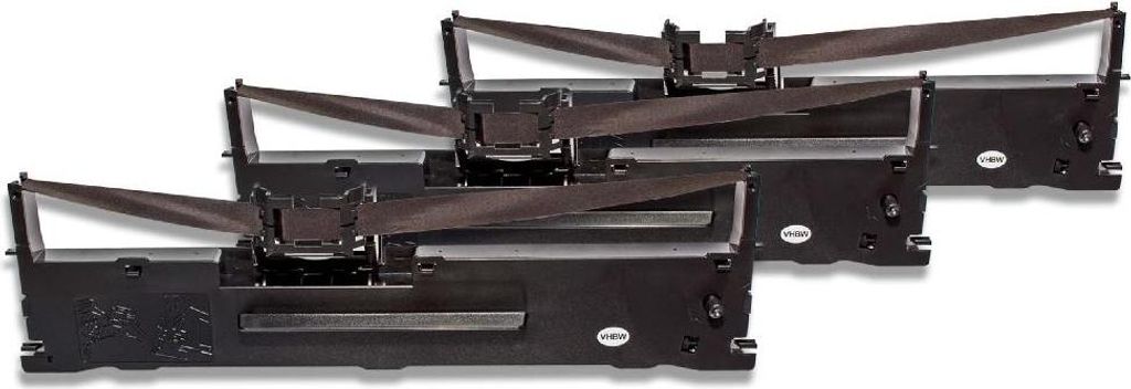 vhbw 3x Farbband Schriftband kompatibel mit Epson LQ 630, Produktbild 