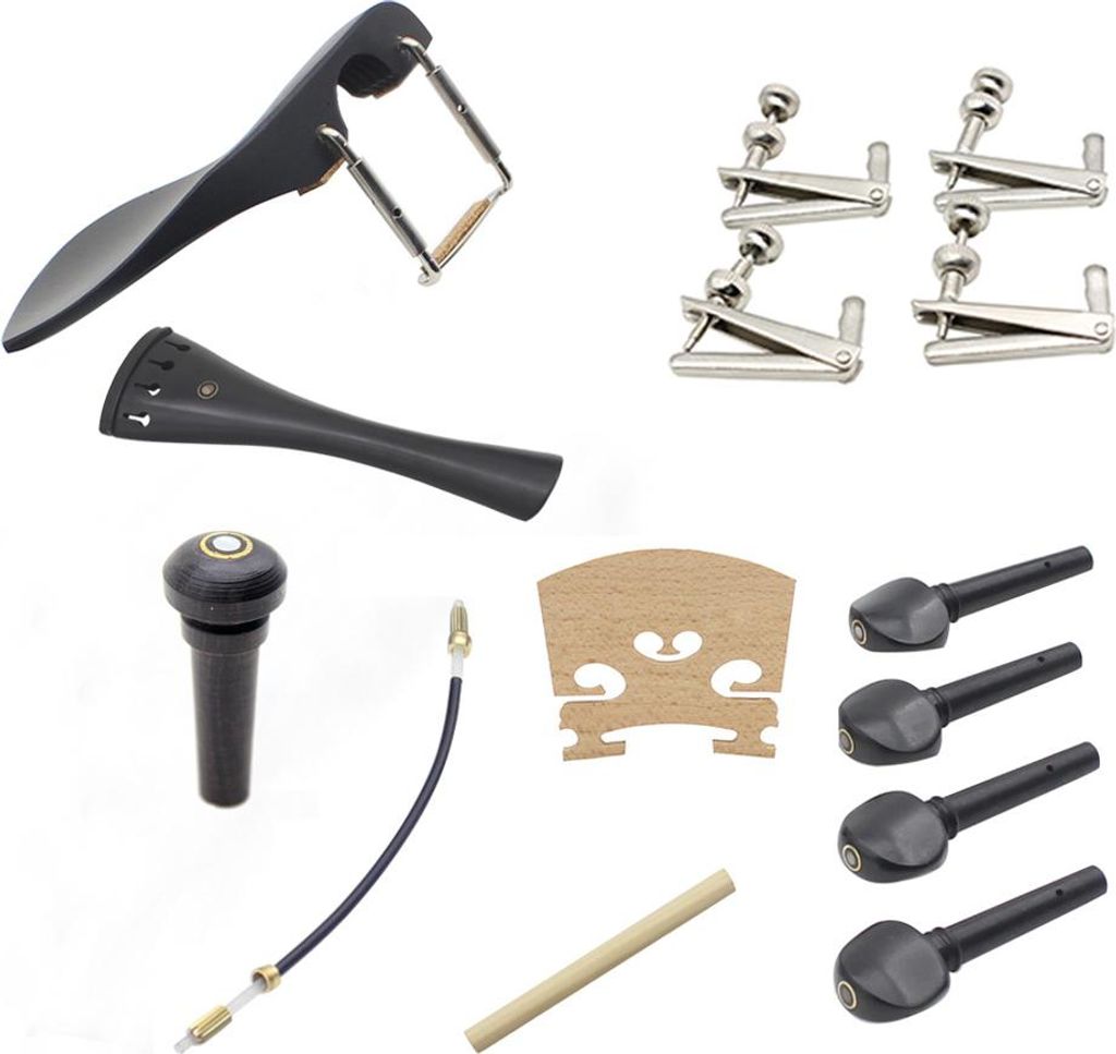 15 accessoires pour parties de violon 4/4, y compris Image du produit 