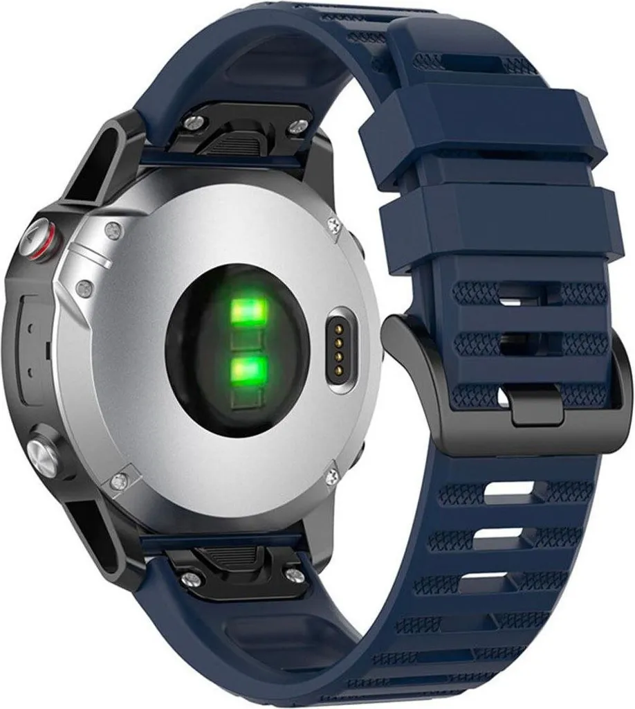 Bracelet FIXED Silicone Bleu 22 mm QuickFit : Dites Adieu aux Irritations - 4