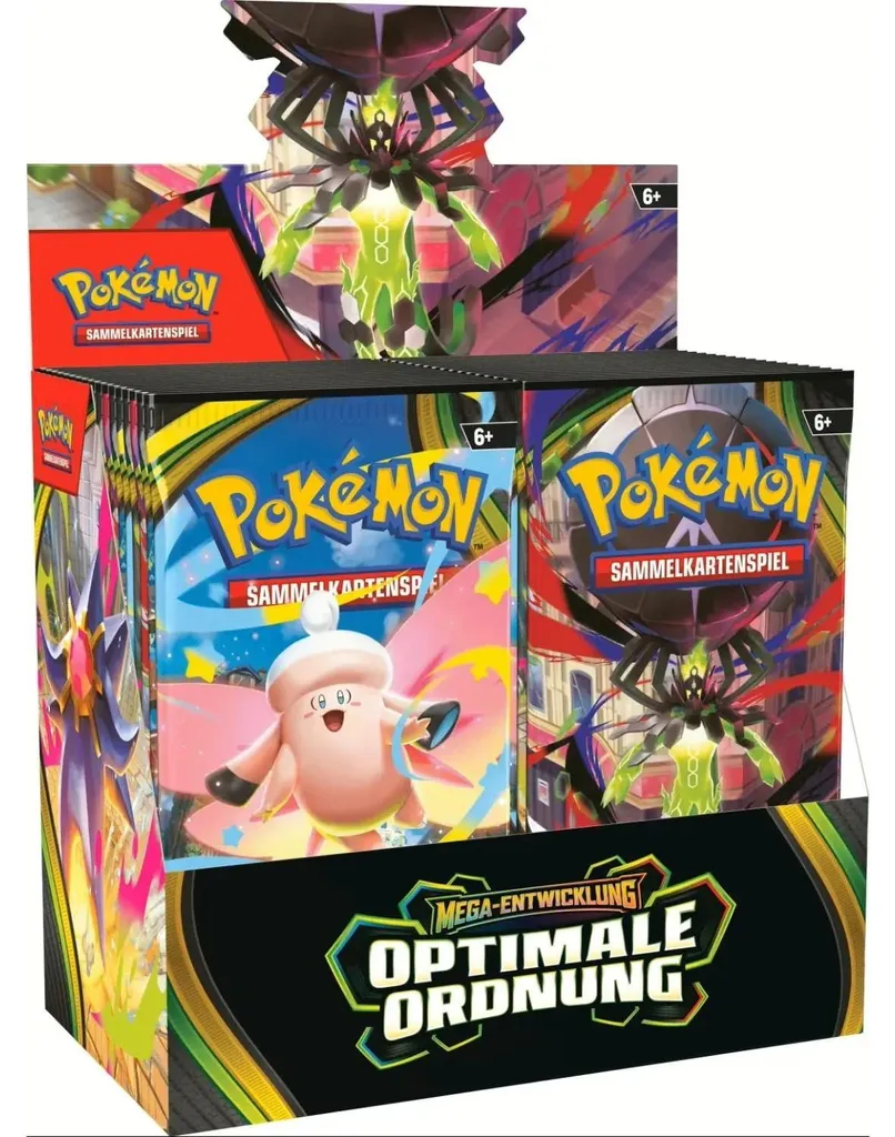 Booster Pokémon ME3 Évolution Méga Ordre Optimal Display Original Allemand