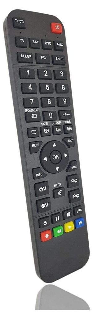 Dakana Ersatz-Fernbedienung Für Blaupunkt TVs – Vorkonfiguriert, Sofort Einsatzbereit