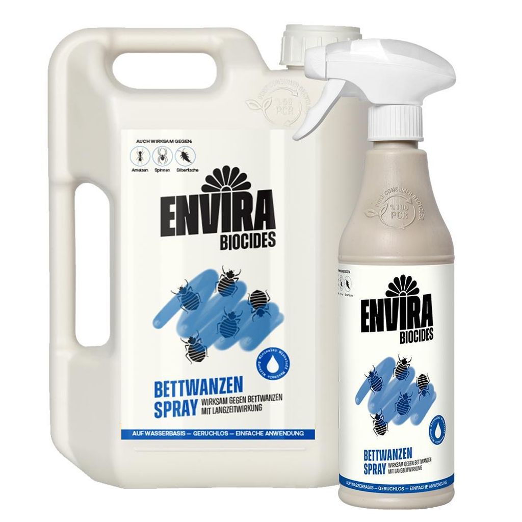 Envira Bettwanzen Abwehrspray im Vorteilspack 2L+500ml Produktbild 