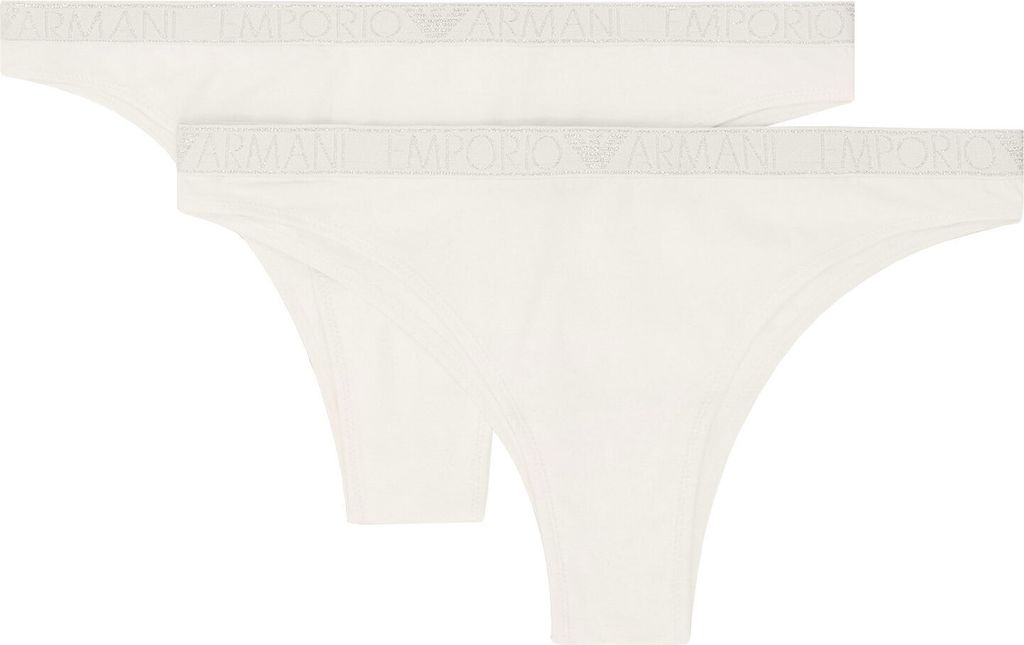 2er Pack EMPORIO ARMANI Brazilian Brief Stretch Baumwolle