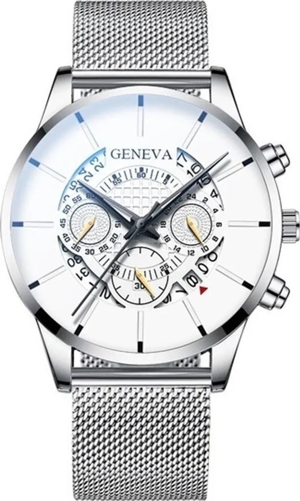 Hank Silver Watch KP12141 | L'Accessorio Definitivo per l'Uomo Moderno