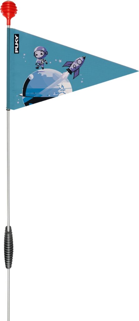 Puky Faltbarer Sicherheitswimpel für Kinderfahrräder SAFETY Produktbild 