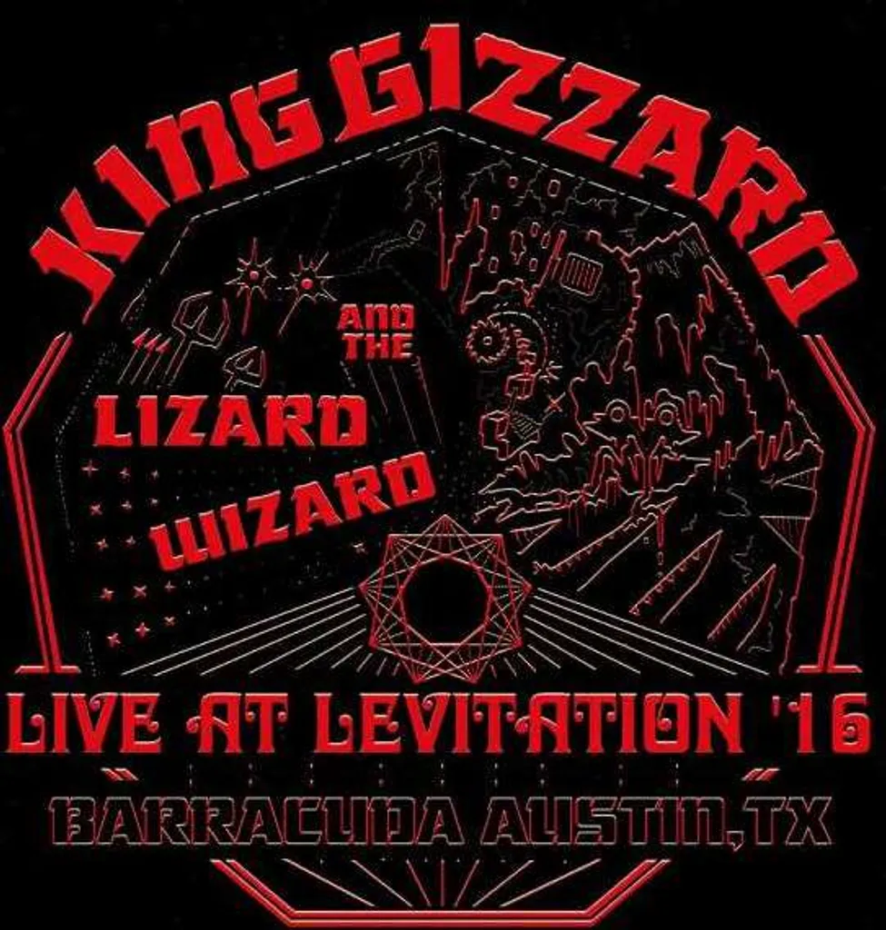 King Gizzard & The Lizard Wizard - Live At Levitation '16 Vinyle Rouge
