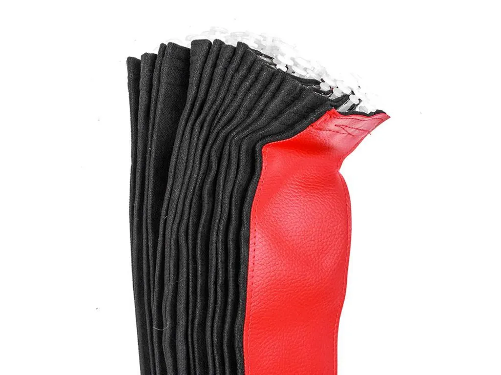 Tende DAF XG XG+ 4 Pezzi Rosso Nero per Parabrezza e Cabina Letto - 4