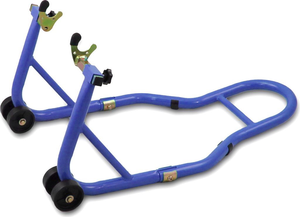 Bituxx Motorrad Montageständer Hinten Blau MS-15749 Produktbild 