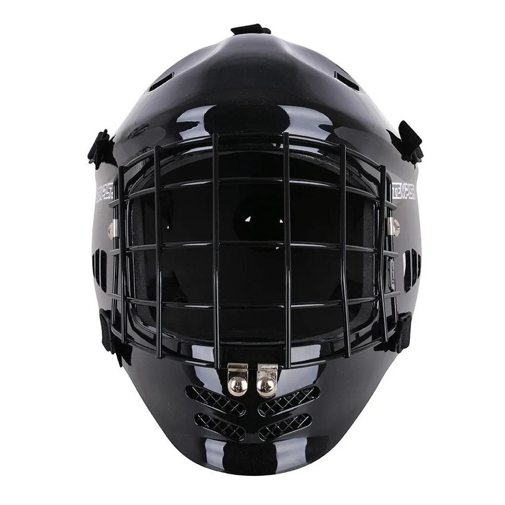 Masque floorball Tempish Hector Jr SR robuste et réglable en noir - 11