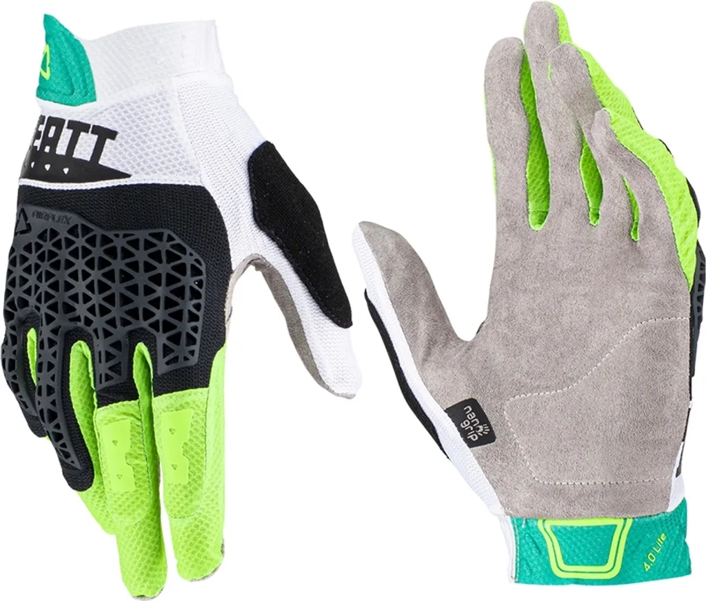 Gants VTT Enduro Leatt 4.0 Lite Jade S - Confort et Sensations Max